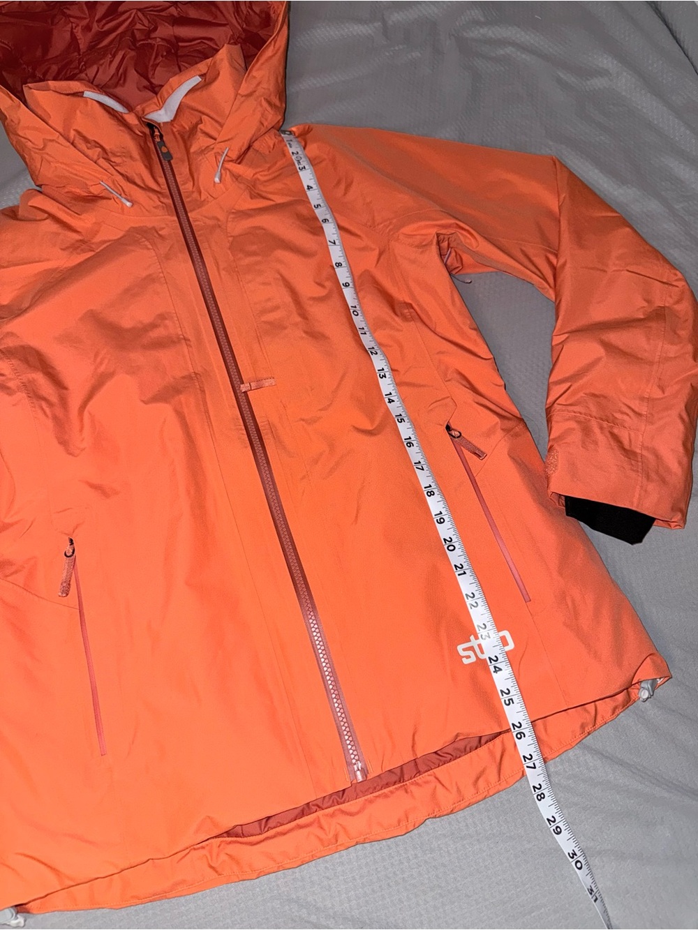 Stio Doublecharge Insulated Neon Bloom Hooded Jacket Coat - Sz Small, NWOT - Picture 9 of 15
